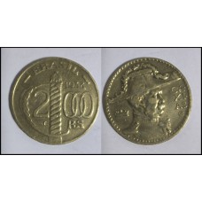 Brasil 2.000 Réis 1938 V-162A Mbc Br/Al Duque de Caxias (420)