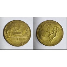 Brasil 2 Cruzeiros 1946 V-242 Sob Br-Al (36)