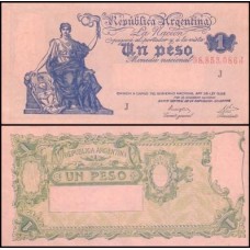 Argentina P-251d.4 Fe 1 Peso ND (1946)