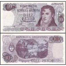 Argentina P-295a.4 Fe 10 Pesos ND (1976)