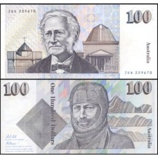 Austrália P-48d S/Fe 100 Dollars ND (1991)