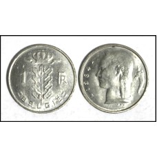 Belgium Bélgica 1 Franc 1964 (593)