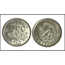 Bolívia 10 Centavos 1939 (599)