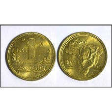 Brasil 1 Cruzeiro 1945 V-227a S/sigla Br/Al Fc (314)