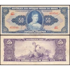 Brasil C-024 Mbc/S 50 Cruzeiros 1943 Princesa Isabel