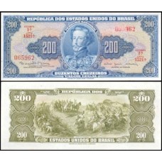 Brasil C-043 Sob 200 Cruzeiros 1964 D. Pedro I