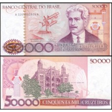 Brasil C-175 Fe 50.000 Cruzeiros 1986 Oswaldo Cruz