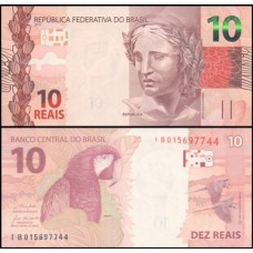 Brasil C-350 Fe 10 Reais 2020 IB Efígie da República