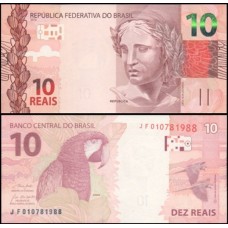 Brasil C-350 Fe 10 Reais 2021 JF Efígie da República