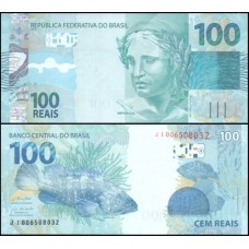Brasil C-369 Fe 100 Reais 2021 JI Efígie da República