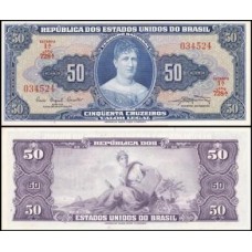 Brasil C-028 Fe 50 Cruzeiros 1961 Princesa Isabel