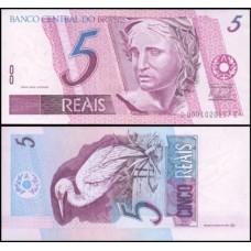 Brasil C-280 Fe 5 Reais 2009 Efígie da República 1ª Série