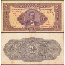 Brasil R-080 Sob 1.000 Réis 1923 David Campista 