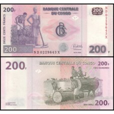 Congo Democratic Republic P-99Ba Fe 100 Francs 2022 Oberthur