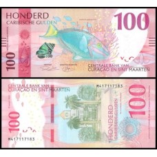 Curaçao & St Maarten P-4a Fe 100 Gulden 2025
