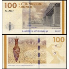 Denmark Dinamarca P-66d.2 Fe 100 Kroner 2015