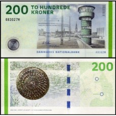 Denmark Dinamarca P-67f.1 Fe 200 Kroner 2016