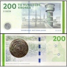 Denmark Dinamarca P-67f.2 Fe 200 Kroner 2016