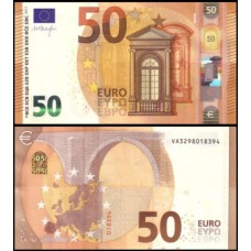 European Union P-23v Fe 50 Euros 2017 Híbrida Espanha