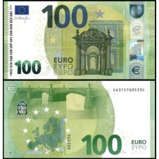 European Union P-24e Fe 100 Euros 2019 Híbrida França