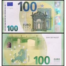 European Union P-30e Fe 100 Euros 2019/2020 Híbrida França