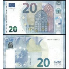 European Union P-22z Fe 20 Euros 2015 Híbrida Bélgica 