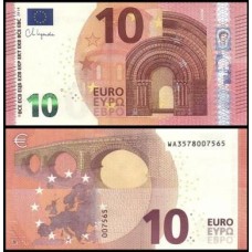 European Union P-27w Fe 10 Euros 2014/2020 Dinamarca
