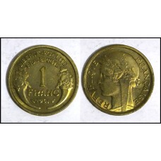 France França 1 Franc 1941 Bronze-Alumínio (613)