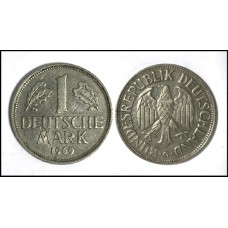 Germany Alemanha 1 Deutsche Mark 1969 G (624)