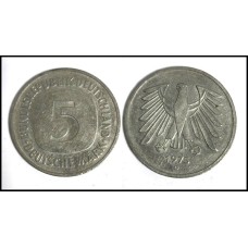 Germany Alemanha 5 Deutsche Mark 1975 D (635)