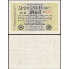 Germany Alemanha P-106b Fe 10.000.000 Millionen Mark 1923