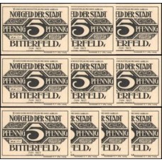 Germany Alemanha L-105a Bitterfeld S/Fe 10 Notgelds 1921
