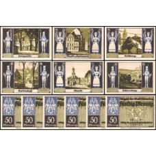 Germany Alemanha L-1160 Schneeberg Fe 6 Notgelds 1921