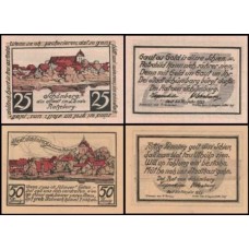 Germany Alemanha L-1165a Schoenberg S/Fe 2 Notgelds 1921