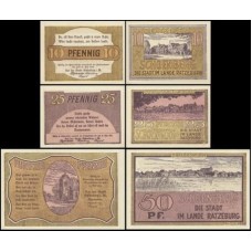 Germany Alemanha L-1165b Schoenberg Fe 3 Notgelds 1922