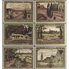Germany Alemanha L-1208 Soltau S/Fe 6 Notgelds 1921