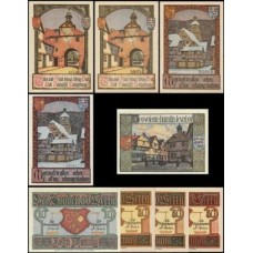 Germany Alemanha L-1215 Sooden an der Werra, Bad Fe 5 Notgelds 1921