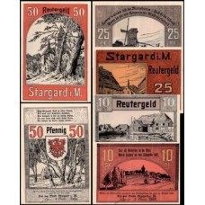 Germany Alemanha L-1222 Stargard i. M. S/Fe 3 Notgelds 1922