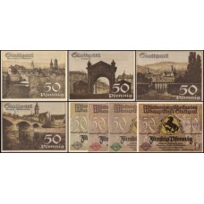 Germany Alemanha L-1258a Stuttgart S/Fe 4 Notgelds 1921