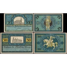 Germany Alemanha L-1298c Torgau S/Fe 2 Notgelds 1921
