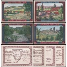 Germany Alemanha L-1351b Weddersleben Fe 4 Notgelds 1921