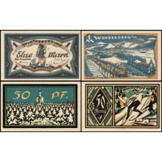 Germany Alemanha L-1398 Winterberg S/Fe 2 Notgelds 1921