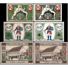 Germany Alemanha L-551d Hamm S/Fe 6 Notgelds 1921