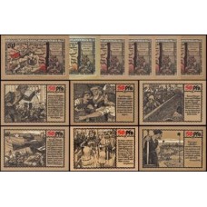 Germany Alemanha L-881b Mühlhausen Fe 6 Notgelds 1921 Germany Alemanha L-881b Mühlhausen Fe 6 Notgelds 1921