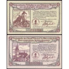 Germany Alemanha L-949 Nikolai Fe 2 Notgelds 1921