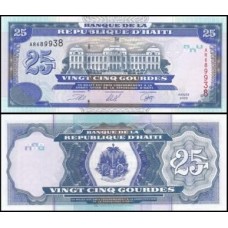 Haiti P-266a.2 Fe 25 Gourdes 2000