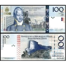 Haiti P-275b Fe 100 Gourdes 2008 Comemorativa Bicentenário da Independência