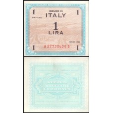 Italy Itália P-M10a S/Fe 1 Lira 1943
