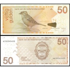 Netherlands Antilles Antilhas Holandesas P-30h Fe 50 Gulden 2016
