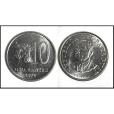 Paraguay Paraguai 10 Guaranies 1976 (743) Paraguay Paraguai 10 Guaranies 1976 (743)